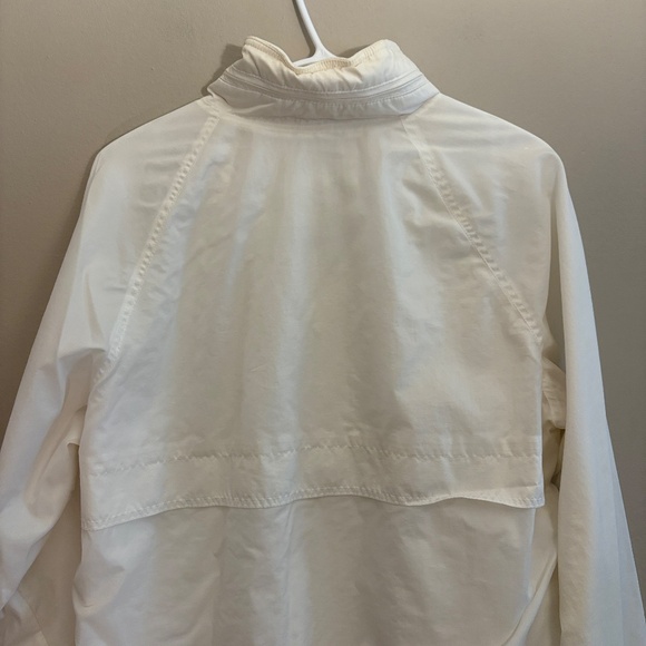 Vintage Coral Bay Ivory Wind Break Jacket w Hidden Hood - Picture 12 of 14